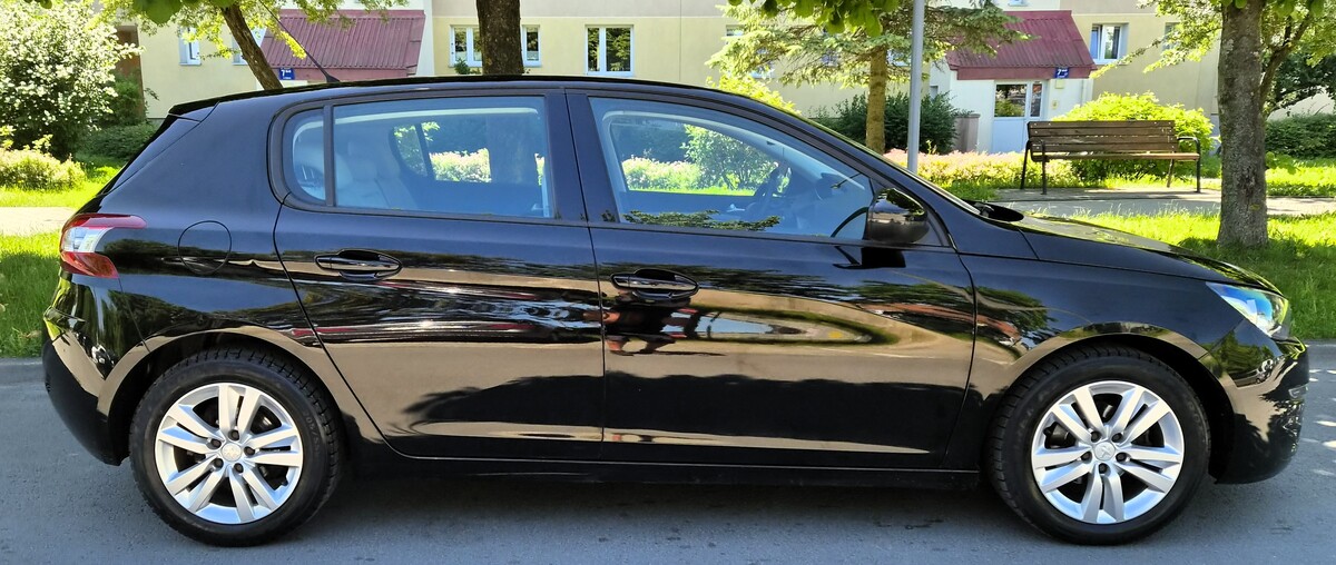 Elbląg Peugeot 308 1.2Benzyna 80Km Bogata Wersja Wyposażenia 2014Rok Bardzo Dobry Stan-Elektryczne Szyby