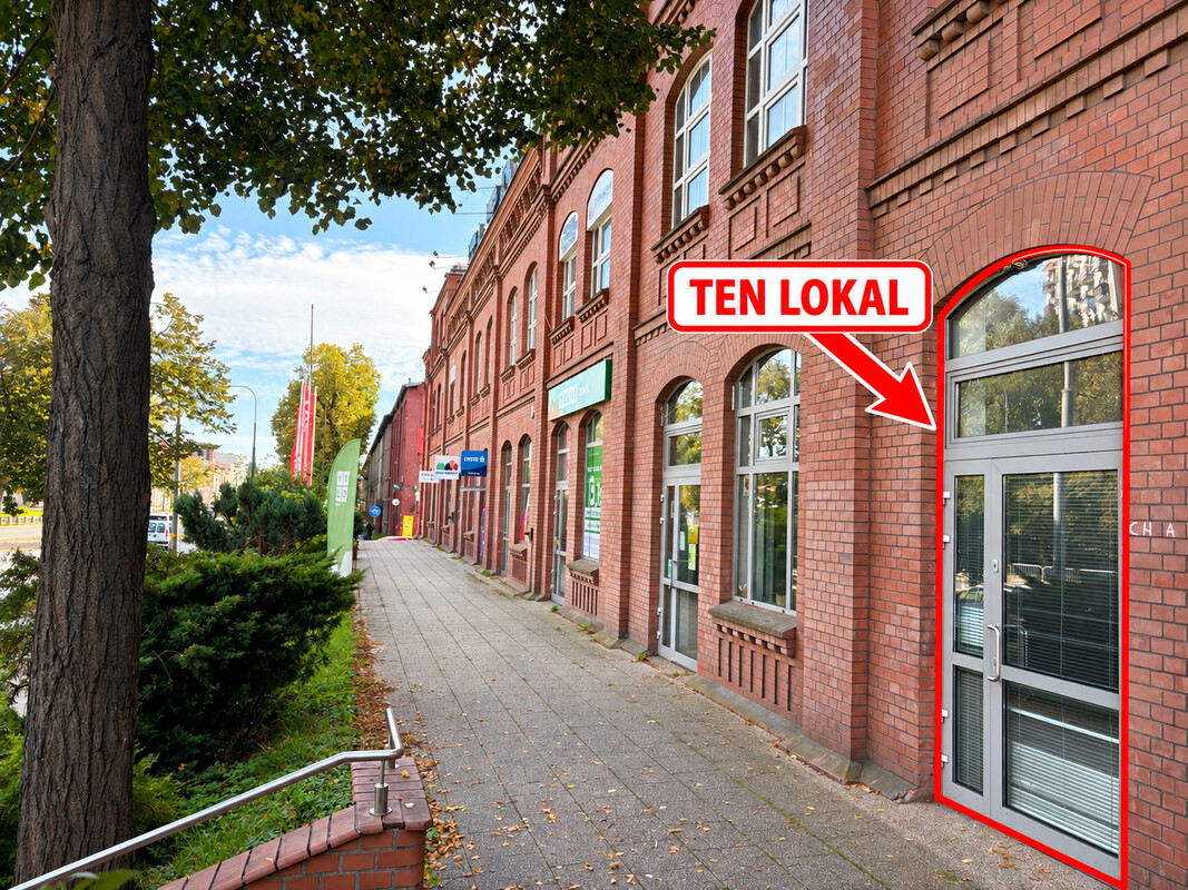 Elbląg LOKAL USŁUGOWY 20 m² – PARTER, WEJŚCIE OD ULICY