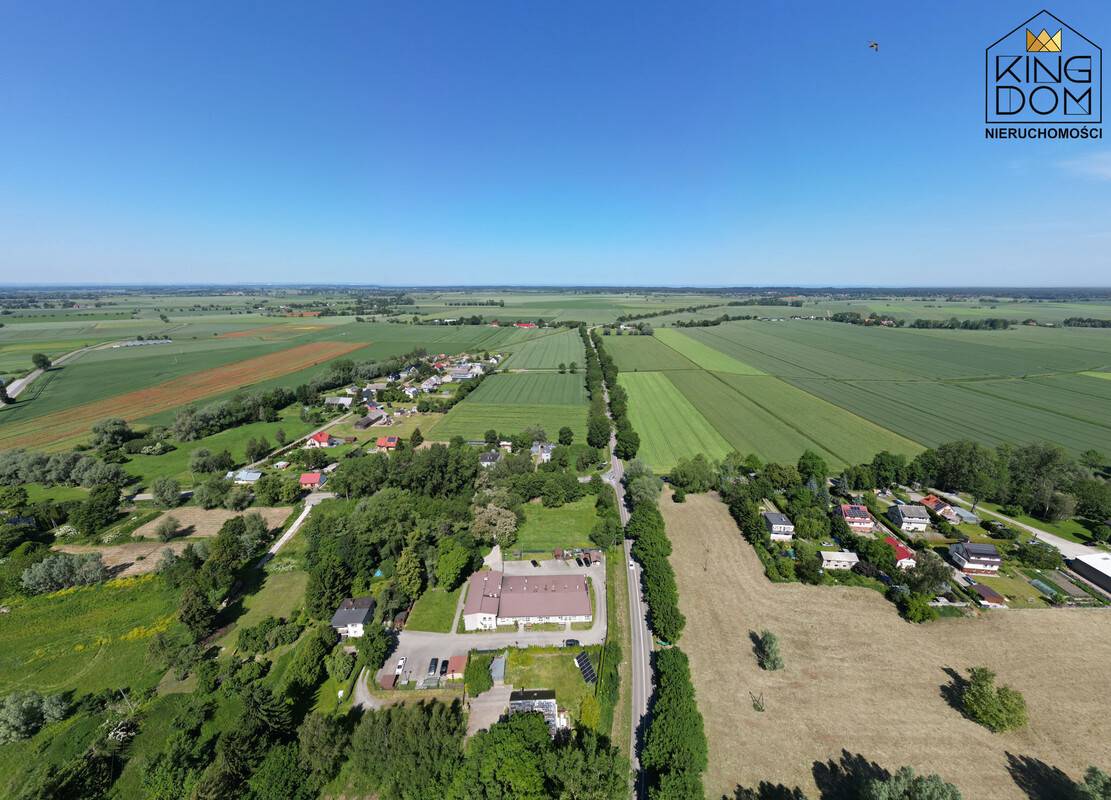 Elbląg KINGDOM NIERUCHOMOŚCI BLISKO CIEBIEDUŻA, ATRAKCYJNA DZIAŁKA INWESTYCYJNAZ WYDANYMI WARUNKAMI - POD ZABUDOWĘ