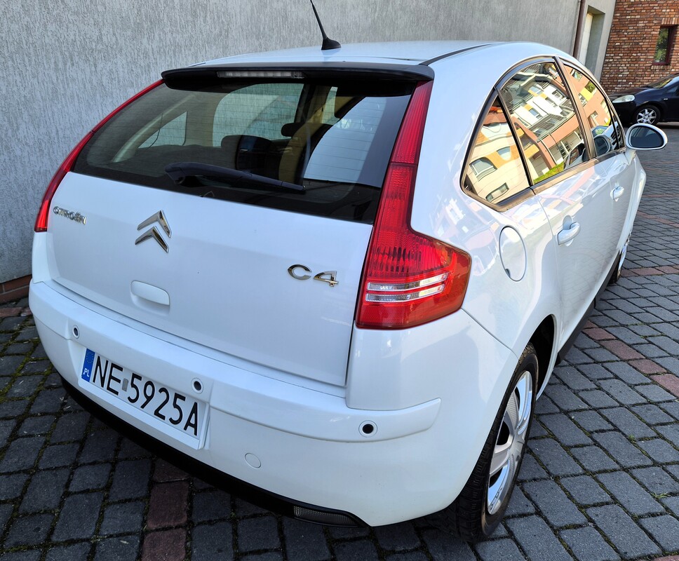 Elbląg Citroen C4 Lift 1,6Benzyna 120KM Dobra Wersja Wyposażenia 2009Rok-Klimatyzacja Poduszki Powietrzne