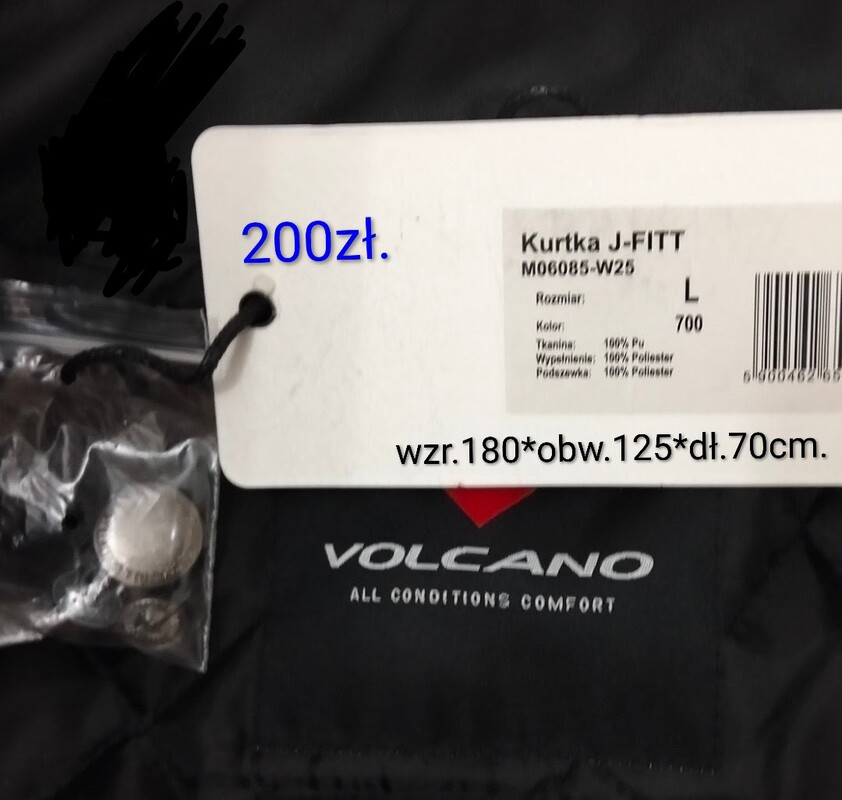 Elbląg Nowa odzież, kurtka i spodnie *