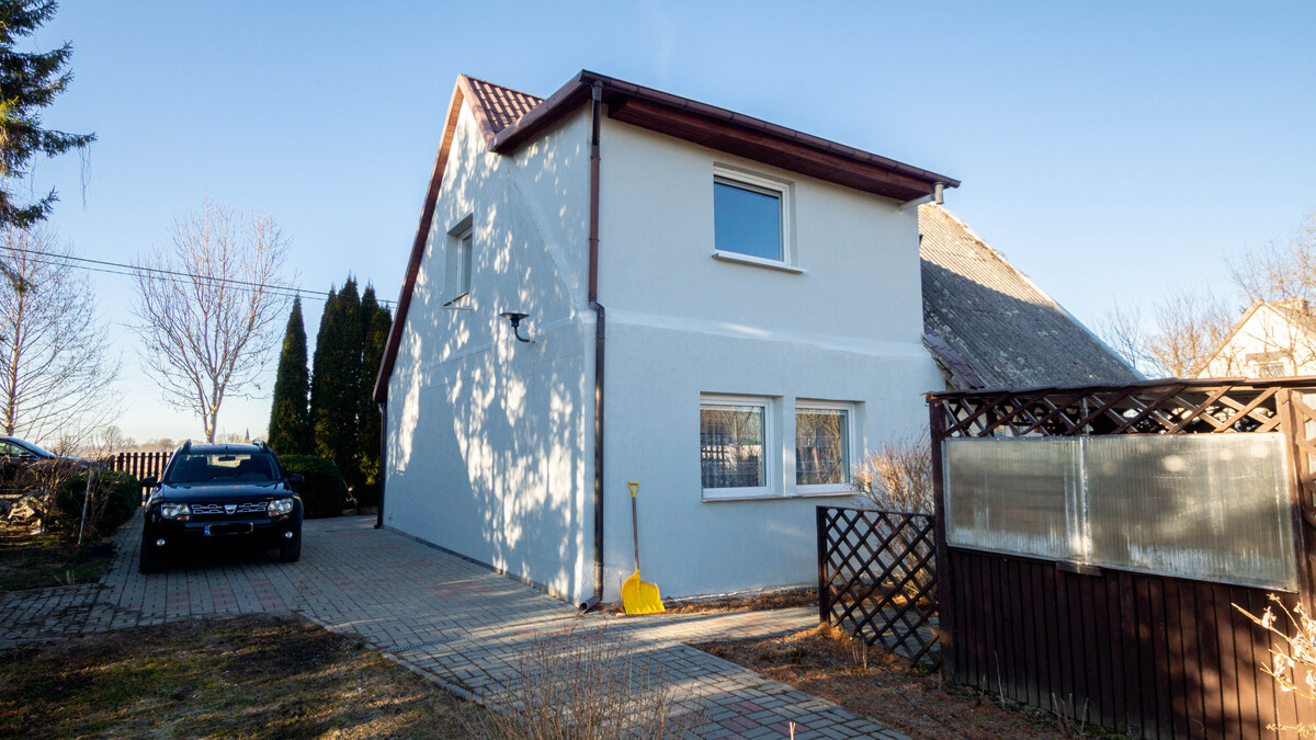 Elbląg * * * ABC NIERUCHOMOŚĆI * * *NOWOŚĆ! DOM W ZABUDOWIE BLIŹNIACZEJ Z DUŻĄ DZIAŁKĄ2 pokoje o pow. 61 m2, działka o