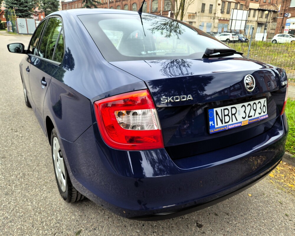 Elbląg Skoda Rapid Lift 1,6Diesel 90Km 2015Rok Salon Polska-Sprawna Klimatyzacja Tempomat -Wspomaganie Kierownicy