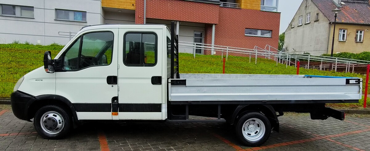 Elbląg IVECO Daily 2.3Diesel 115km 2008Rok 7-Osobowy Na Bliźniaku I Resorach Kat, B 3,5T-Wspomaganie Kierownicy Bardzo