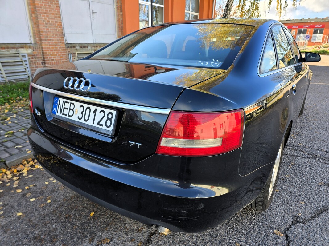 Elbląg Audi A6 C6 Limuzyna 2.7TDI  180Km 2006Rok Bardzo Dobry Stan  -Elektryczne Szyby Abs Radio Sprawna