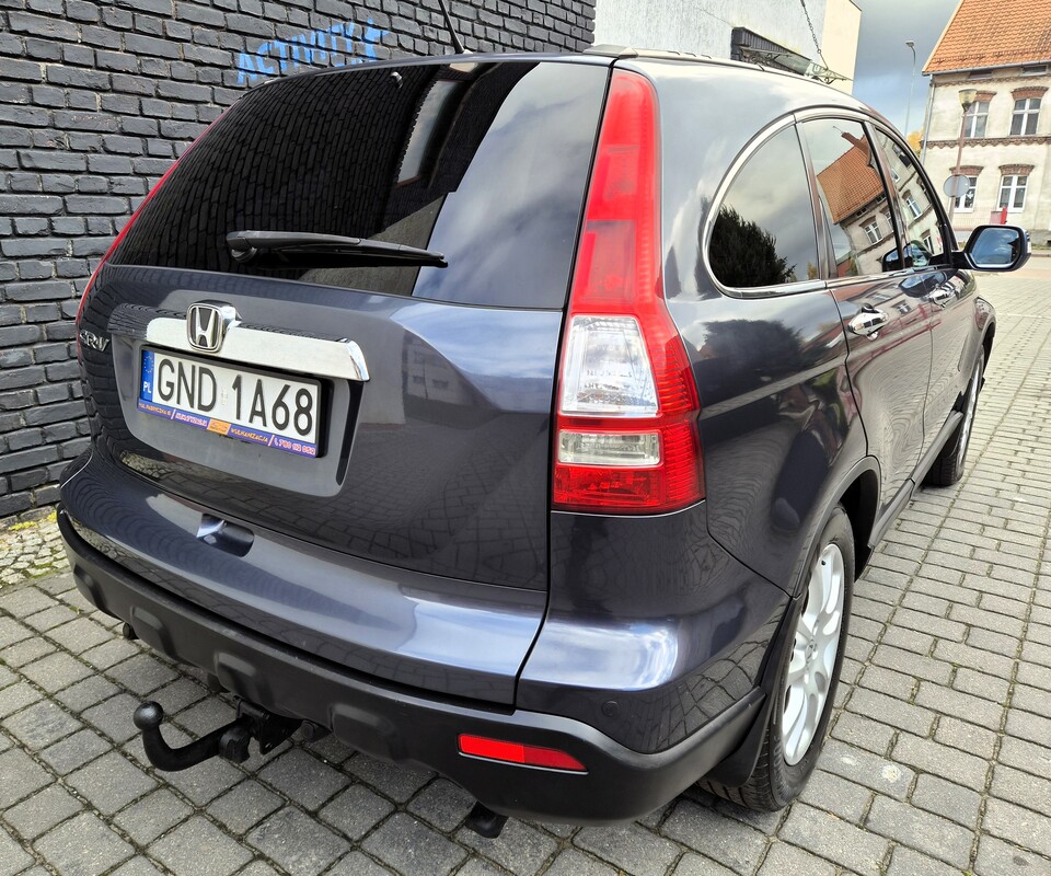 Elbląg Honda CR-V 2,2Diesel 140Km 2008Rok Napęd 4X4 Hak Salon Polska-Elektryczne Szyby Abs Radio Sprawna Klimatyzacja