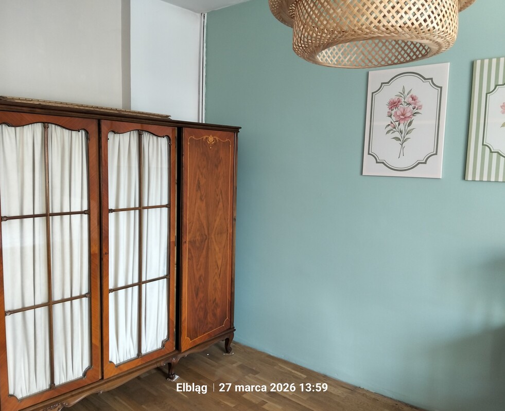 Elbląg Wynajmę mieszkanie 54m2 centralne z miasta ul. Polna Wynajmę mieszkanie, preferowane osoby mundurowe, bez