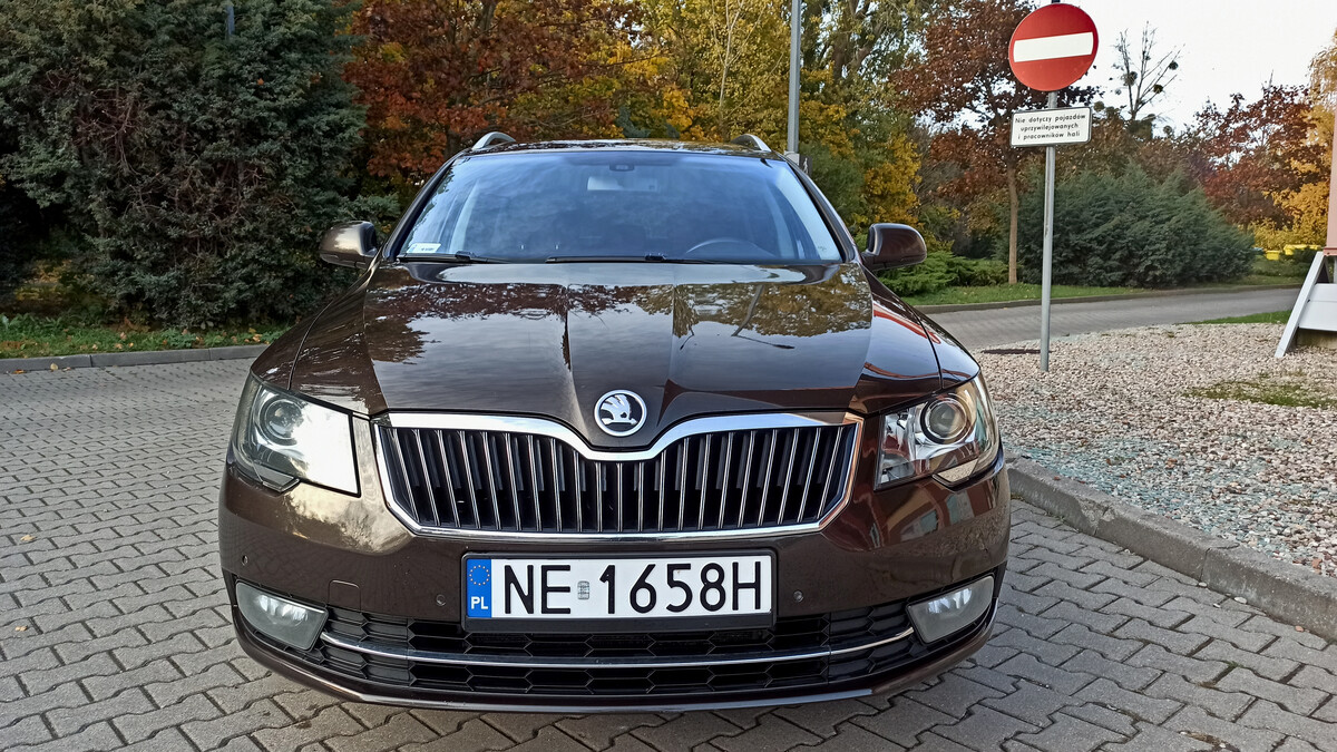 Elbląg SKODA SUPERB LIFT 2015 r. 2.0 DIESEL 170 KM AUTOMATPOLSKI SALON STAN IDEALNY