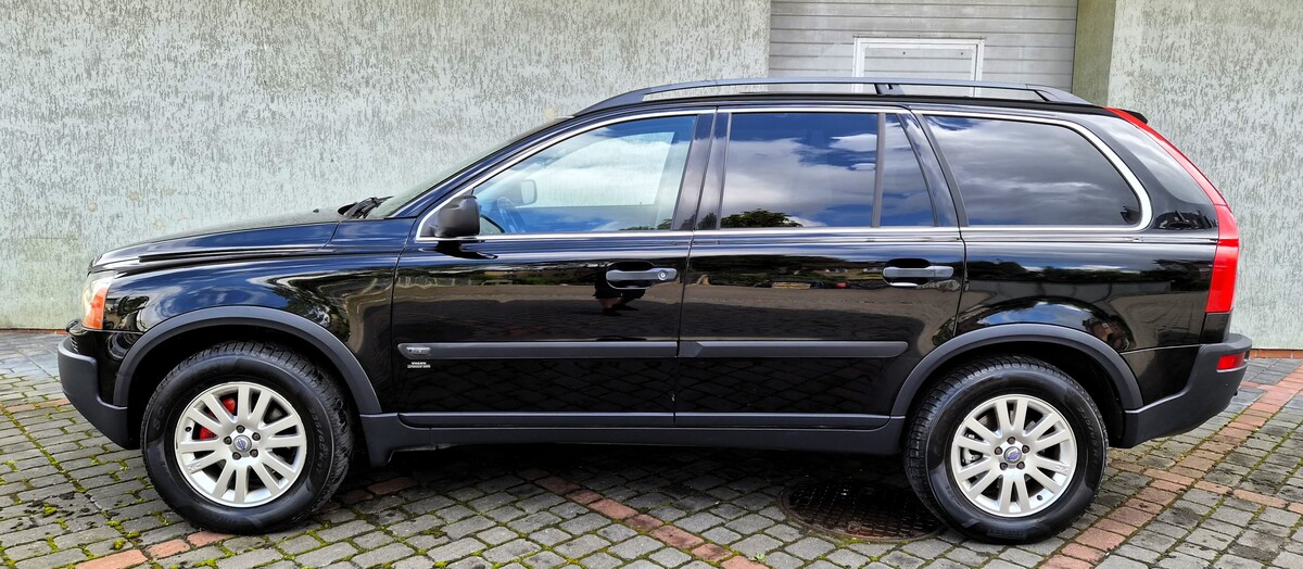 Elbląg Volvo XC90 2004Rok 2,5Gaz Sekwencja Ważny do 2035Roku 252Km Napęd 4X4 -Elektryczne Szyby i Lusterka Abs Radio