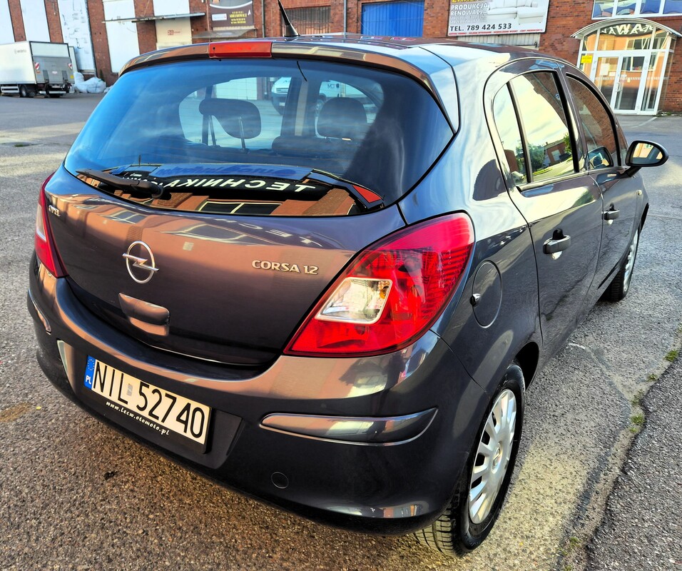 Elbląg Opel Corsa Lift 1,2Benzyna 80Km 2008Rok Nowy Rozrząd Łańcuszek z Pompą Oleju-Sprawna Klimatyzacja