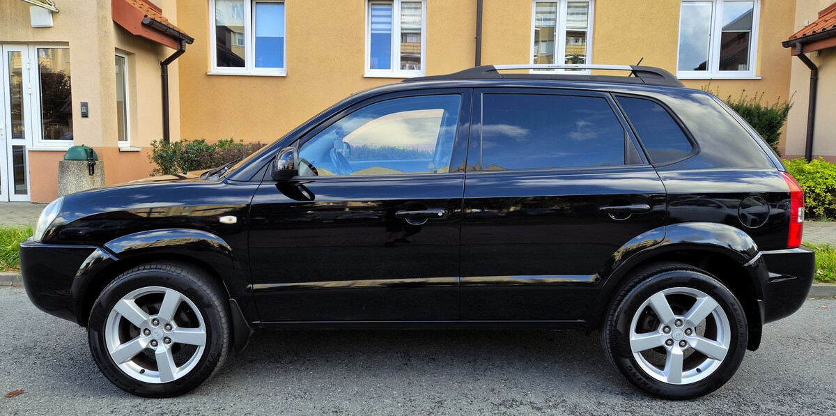 Elbląg Hyundai Tucson 2.0Benzyna 150KM 2006Rok Bezawaryjny Silnik Benzynowy-Wspomaganie Kierownicy -Poduszki Powietrzne