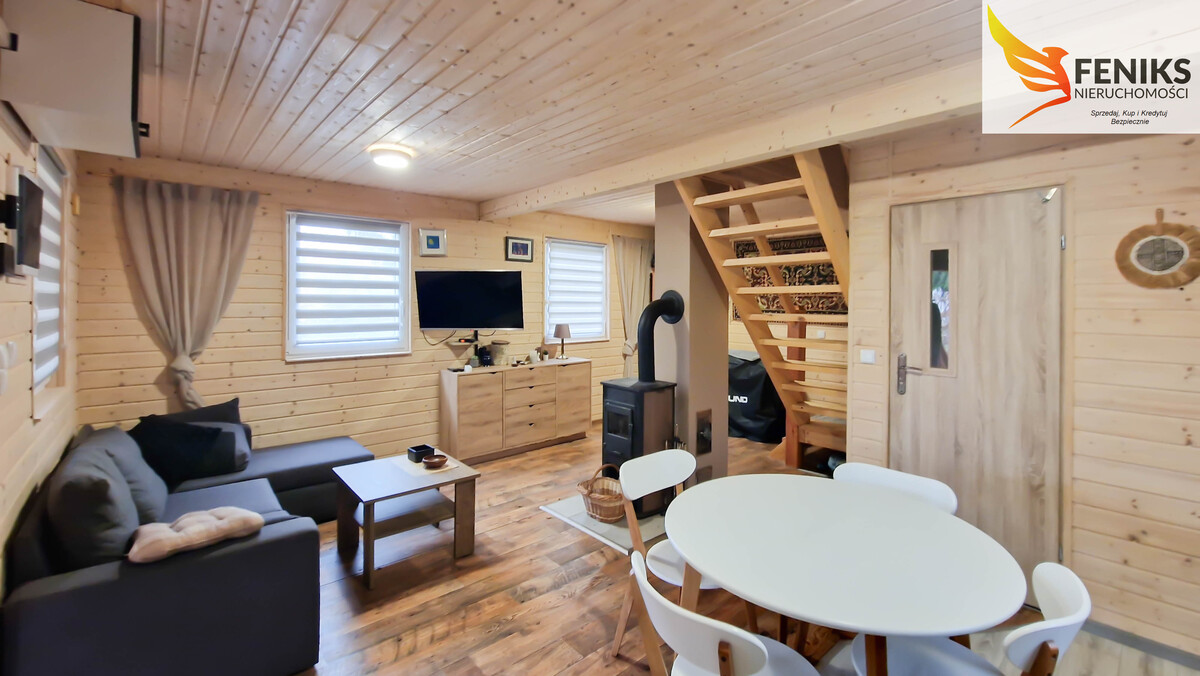 Elbląg FENIKS NIERUCHOMOŚCIPOLECA:DOMEK LETNISKOWY W BOGACZEWIECENA 550.000 ZŁ POWIERZCHNIA DOMU 41