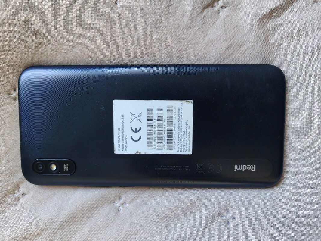 Elbląg Sprzedam
Xiaomi Redmi 9AT
Zadbana, sprawna sztuka bez simlocka. Na ekranie szkło ze śladami użytkowania.