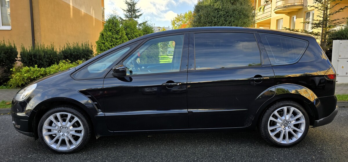 Elbląg Ford S-Max Titanium  2.0 Gaz Sekwencja  145KM 2007Rok Bardzo Dobry Stan 7-Mio Osobowy-Wspomaganie