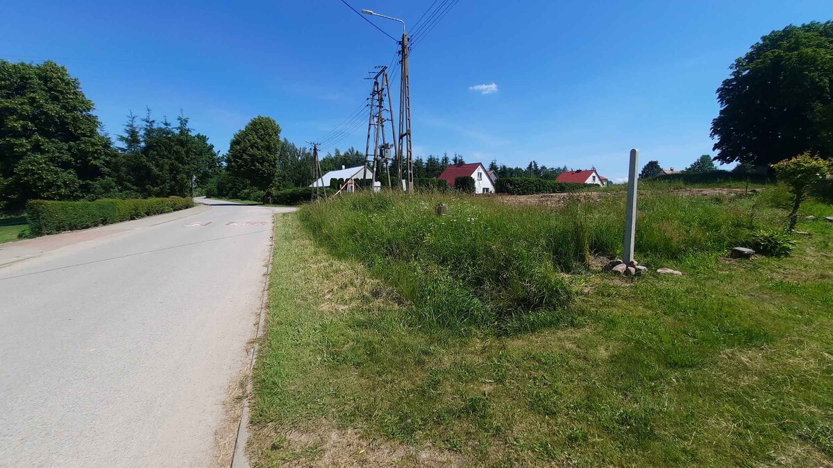 Elbląg SZULC & SZULC BIURO NIERUCHOMOŚCI NA SPRZEDAŻ Działka budowlana - Rychnowy, gmina MilejewoPowierzchnia: