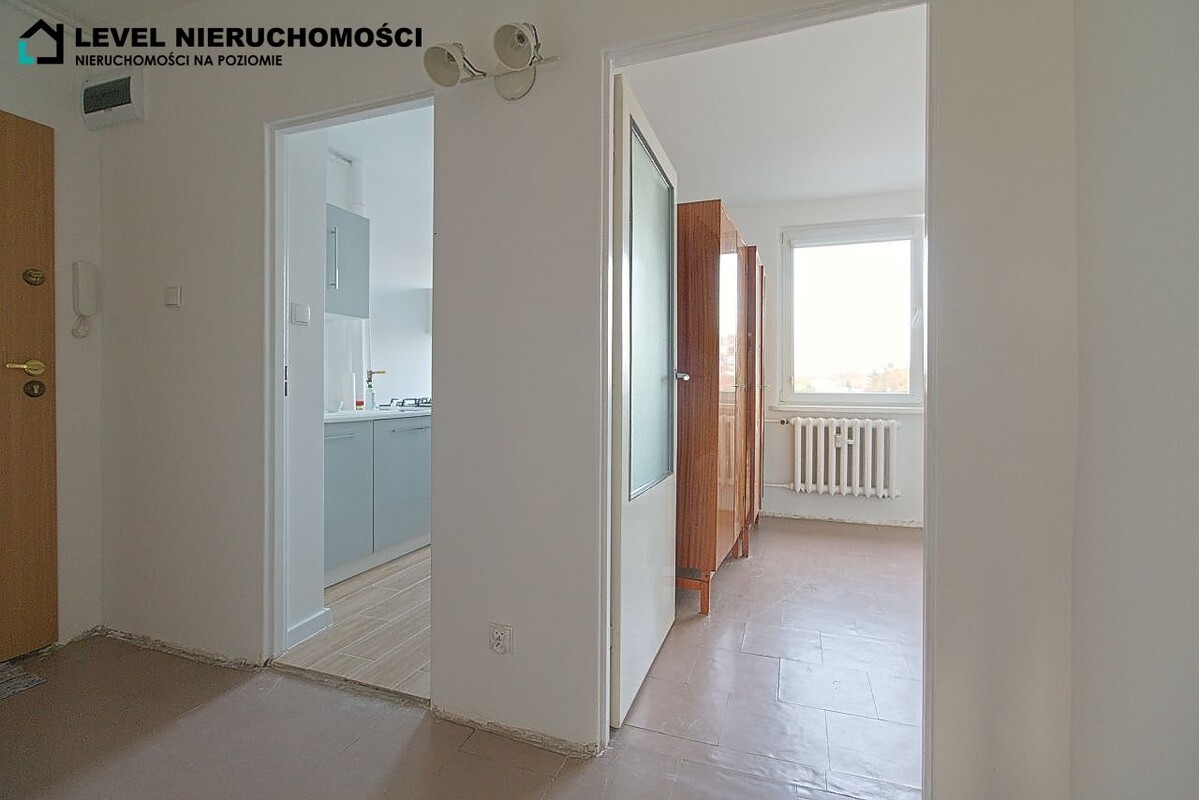 Elbląg LEVEL NIERUCHOMOŚCI Mieszkanie dwupokojowe z balkonem ul. płk. Dąbka