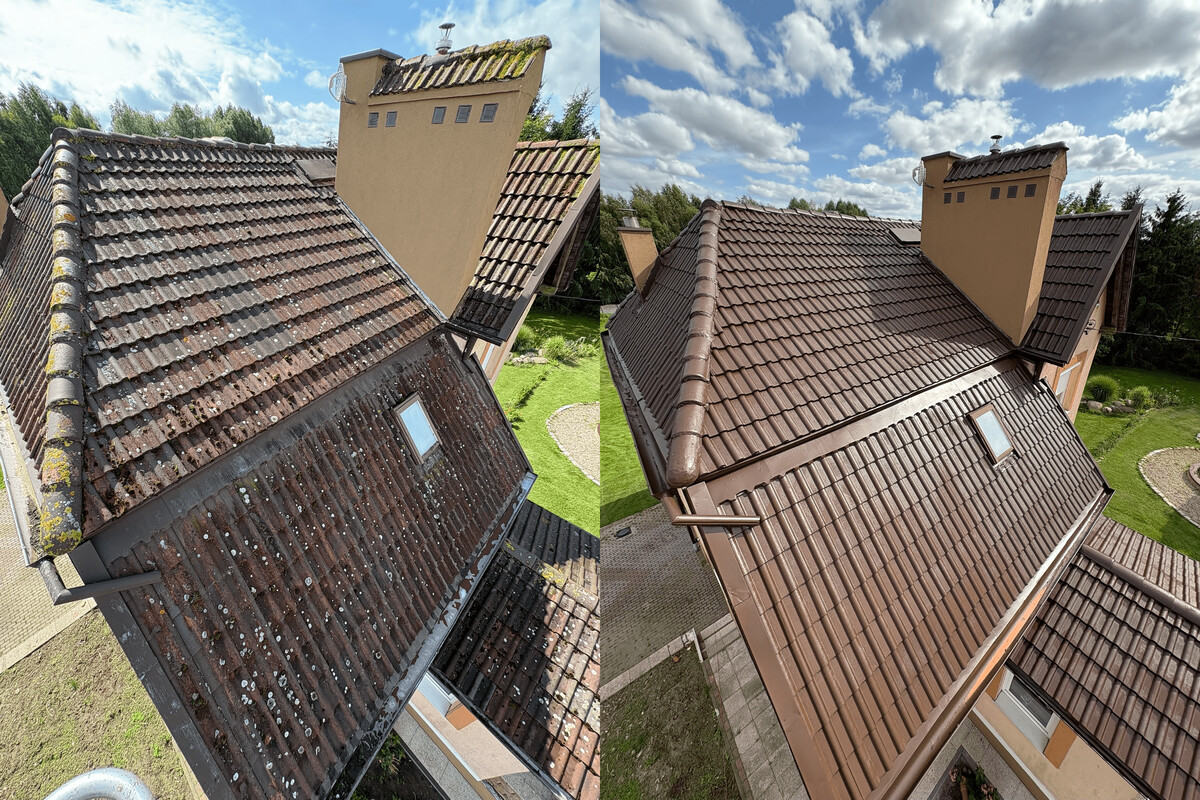 Elbląg ✨ Czyszczenie elewacji, kostki brukowej oraz mycie i malowanie dachów - PALCZYŃSKIMYJE