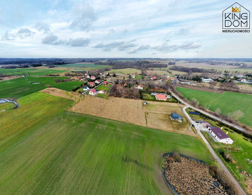 Elbląg KINGDOM NIERUCHOMOŚCI BLISKO CIEBIENA SPRZEDAŻ ATRAKCYJNA DZIAŁKAPOD ZABUDOWĘ JEDNORODZINNĄZ WYDANYMI WARUNKAMI