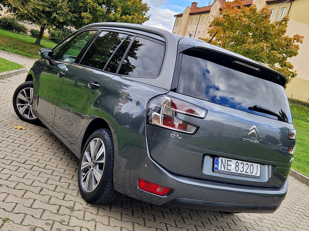 Elbląg Citroen C4 Grand Picasso Rok 2014Silnik 1.6Benz-7Foteli Kamery 360 Klimatronic NAVI