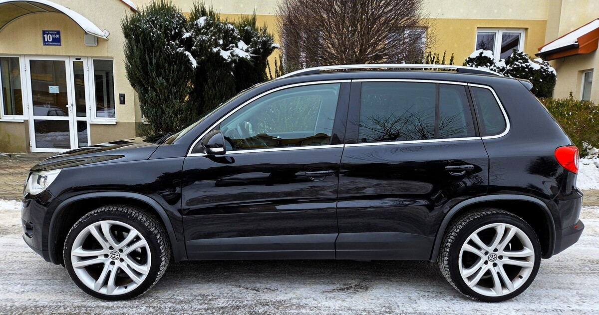 Elbląg Volkswagen Tiguan 2,0TDI 136KM 2010Rok DSG Napęd 4X4 -Klimatyzacja Wspomaganie