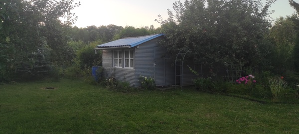 Elbląg Działka ROD Zagaje położona zdala od zgiełku i hałasu przy granicy Bażantarni w bezpośredniej bliskości lasu i