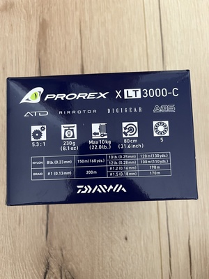 Elbląg Daiwa prorex lt 3000-c nowy nie używany !!
Możliwa wysyłka lub odbiór osobisty polecam !!