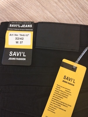 Elbląg Kurtka skórzana, wzrost 180cm. obw.120cm. - 200zł. 
Spodnie Jeans, wzrost182 cm. pas.92cm. - 100zł.