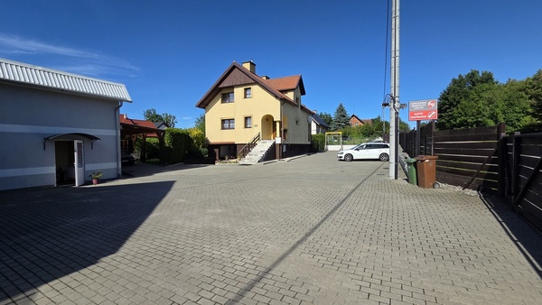 Elbląg SZULC & SZULC BIURO NIERUCHOMOŚCI NA SPRZEDAŻDOM Z HALĄ MAGAZYNOWĄ - Elbląg (Dąbrowa) ul. Królewiecka