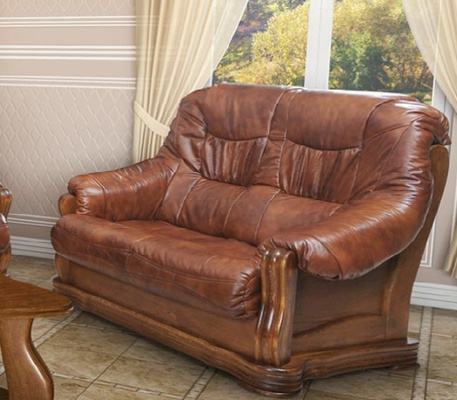 Elbląg Oddam za darmo 2 osobową sofę skórzaną.