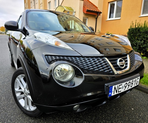 Elbląg Nissan JUKE 1.5Diesel 110KM 2013Rok Bardzo Dobry Stan Bogata Opcja-Klimatyzacja Klimatronik Kolorowa