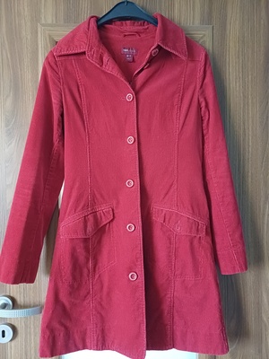 Elbląg Płaszcz H& M sztruks, ,rozmiar 36,stan idealny