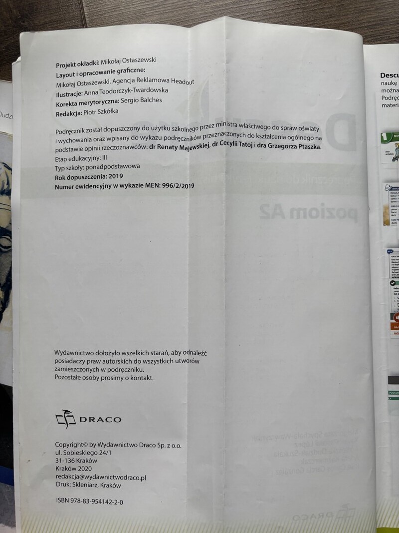 Elbląg Descubre 2 Podręcznik do języka Hiszpańskiego Stan bdb
