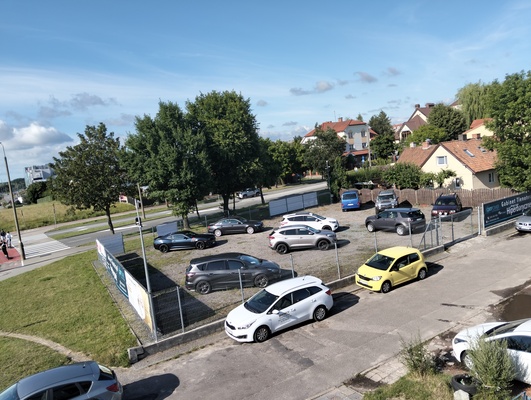 Elbląg Działka budowlana w centrum miasta.