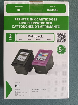 Elbląg Sprzedam tusz komplet 2 szt nowe nie otwierane, 
mogę zamienić na tusz HP 302 kolorowy