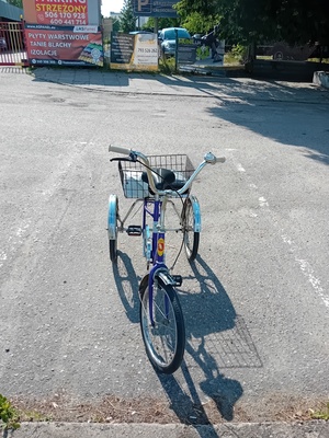 Elbląg 🚲 Sprzedam rower trójkołowy w dobrym stanie! Koła 24 – duży bagażnik 🚲