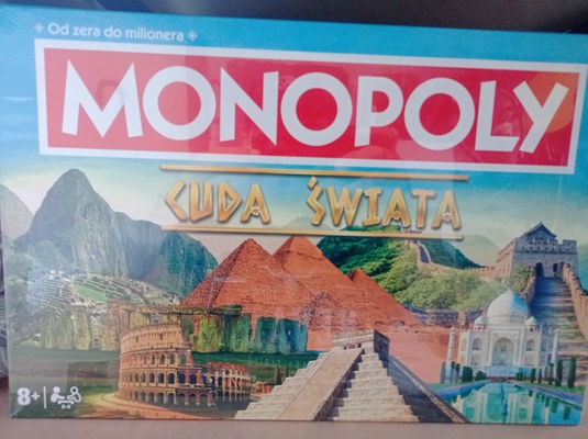 Elbląg Fajna gra monopoly Cuda Świata. Gra jest nowa  nie rozpakowana zapraszam do kupna