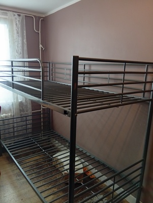 Elbląg Sprzedam łyżko piętrowe metalowe.