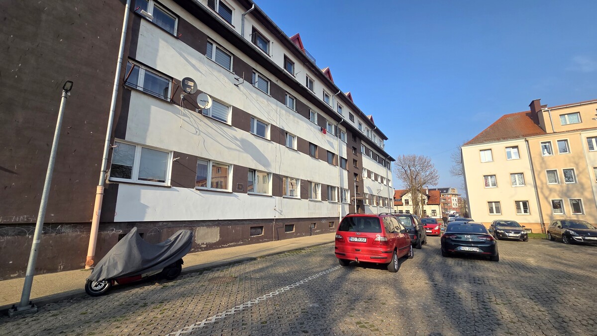 Elbląg KWADRAT NIERUCHOMOŚCI2 pokoje, 43,1 m2partermedia z miastablisko Starego Miastaidealne pod wynajem - tuż