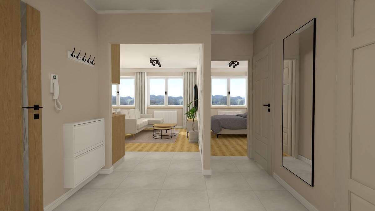 Elbląg Na sprzedaż 3-pokojowe mieszkanie o powierzchni 58,6 m2,położone przy ul. Kościuszki w Elblągu.