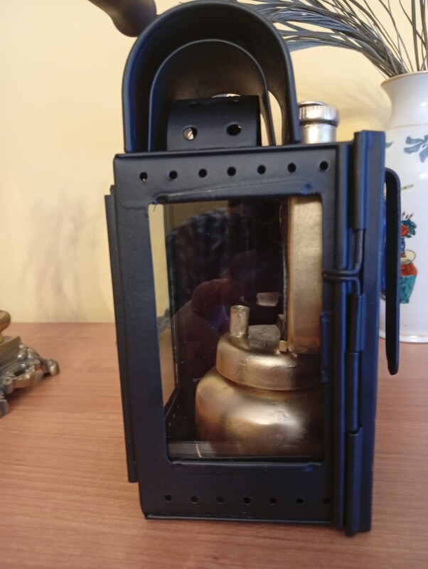 Elbląg Sprzedam zabytkowa lampę karbidową PKP po całkowitej renowacji 2sztuki jest to lampa konduktorska PRL