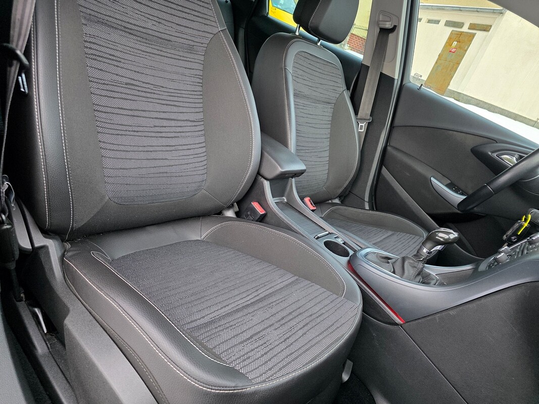 Elbląg Opel Astra J Po Liftingu1.4T Benz + GAZ SEKWENCJA-Klimatronic-Półskóry-Alu-NaviSuper StanZarejestrowany w