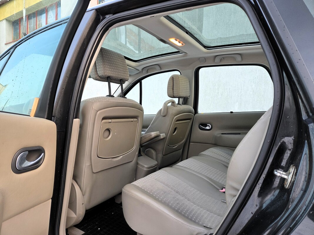 Elbląg Renault Megane Scenic 2.0Benzynka 136Km Automat 2004Rok Bardzo Dobry Stan -Elektryczne