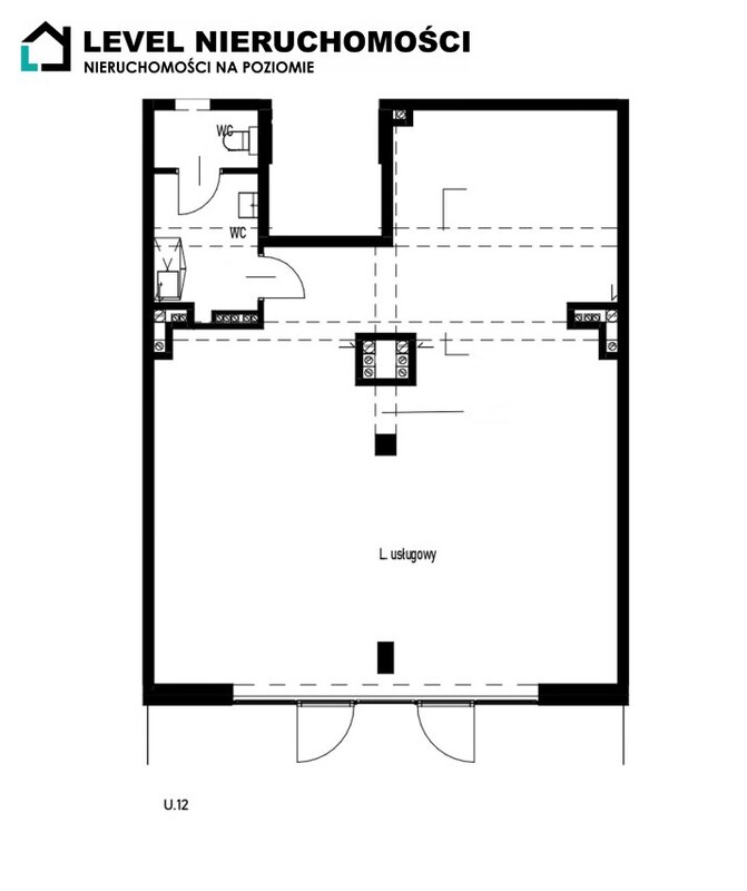 Elbląg LEVEL NIERUCHOMOŚCI Lokal handlowo-usługowy na starówce90,32m2ul. Bednarska NIERUCHOMOŚCI NA POZIOMIE
