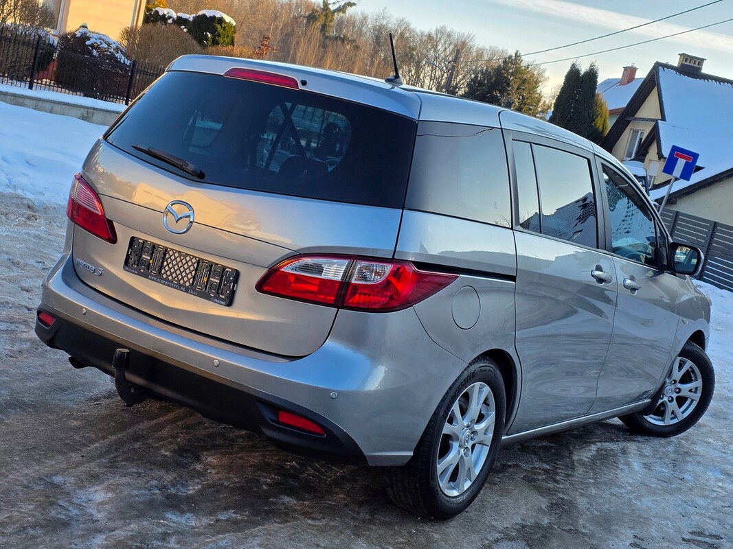 Elbląg Mazda 5 po liftinguRok 2010Silnik 1.8Benz-7Foteli Kamery Klimatronic Grzane fotele Super