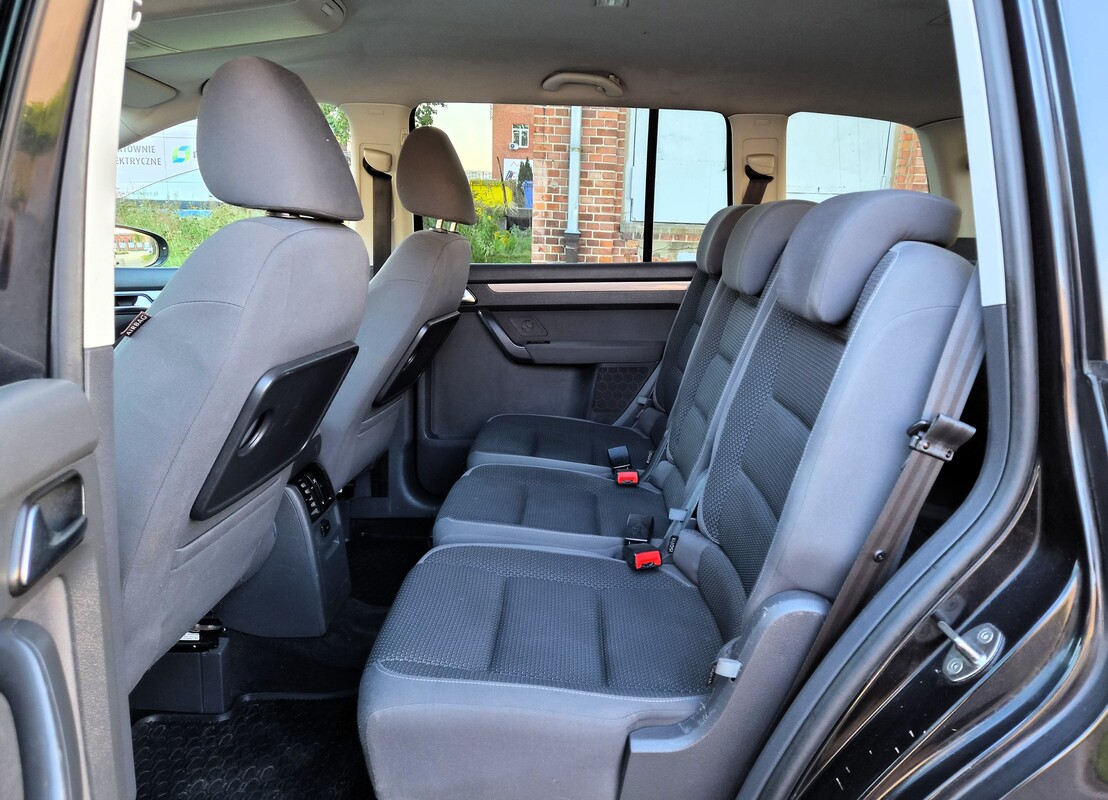 Elbląg Volkswagen Touran 2,0Diesel 140km 7-Mio Osobowy 2012Rok Skrzynia 6-Cio Biegowa-Elektryczne Szyby Abs Radio