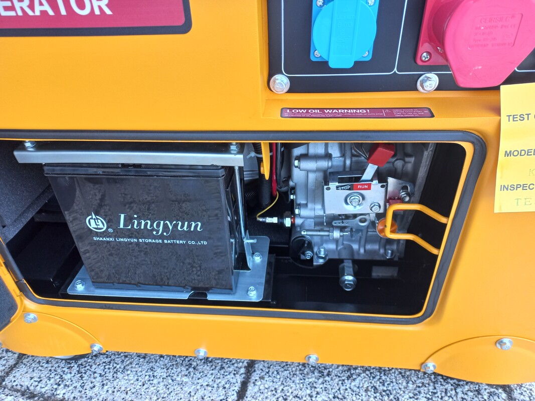 Elbląg Sprzedam agregat prądotwórczy 3fazowy, ekonomiczny, diesel, 5 kW.3 x 400 V