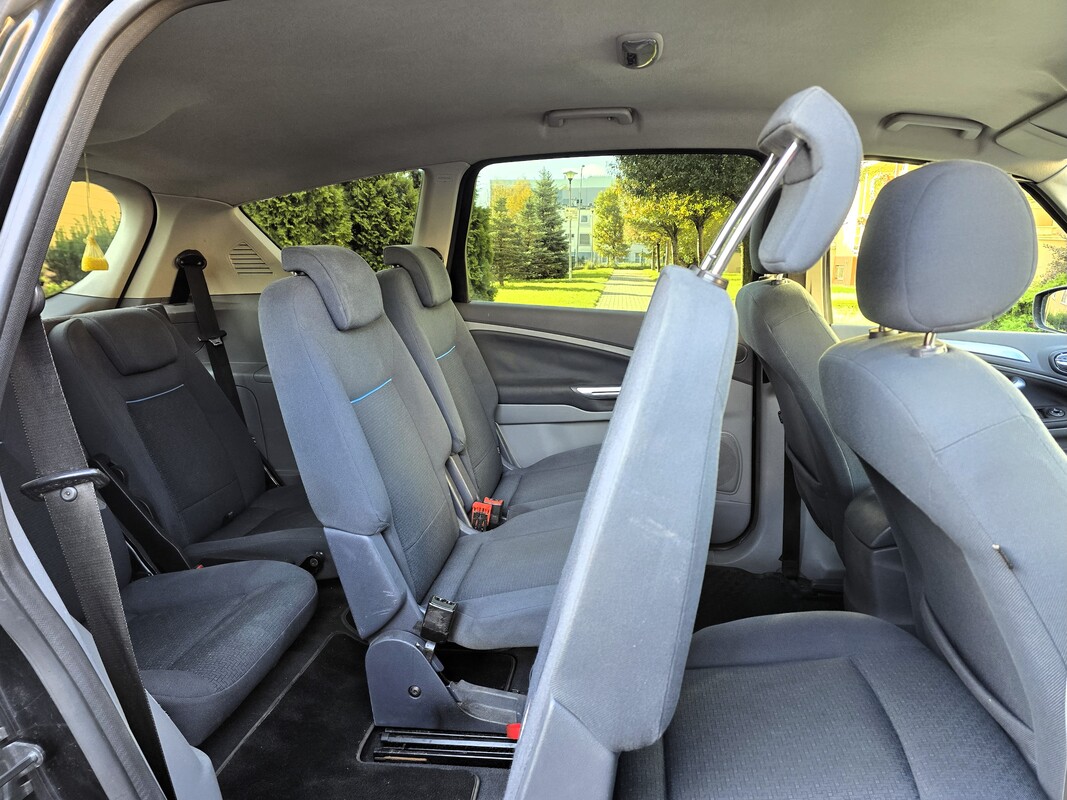 Elbląg Ford S-Max Titanium  2.0 Gaz Sekwencja  145KM 2007Rok Bardzo Dobry Stan 7-Mio Osobowy-Wspomaganie