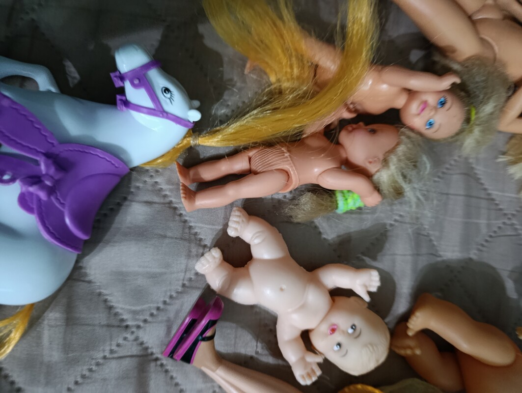 Elbląg Oddam lalki barbie widoczne na zdjęciach. Stan dobry
W zamian dwie małe czekolady. Kontakt sms