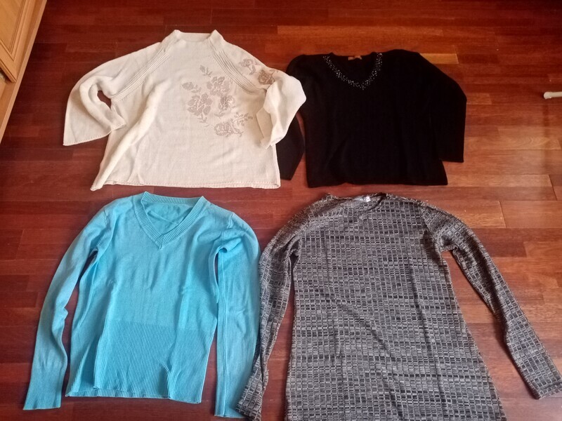 Elbląg Sprzedam odzież damską. 
Rozmiar 36 - 38.
Na 164 cm wzrostu. 
Nie sprzedaję na sztuki!
Co ważne wyprane i