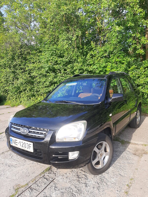 Elbląg Sprzedam kia sportage, sześć poduszek powietrznych, skrzynia szesciobiegowa, skórzana tapicerka, nawigacja,